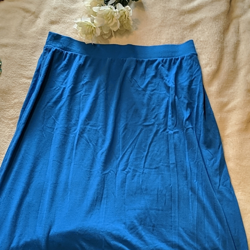 Old Navy Blue Maxi Skirt
